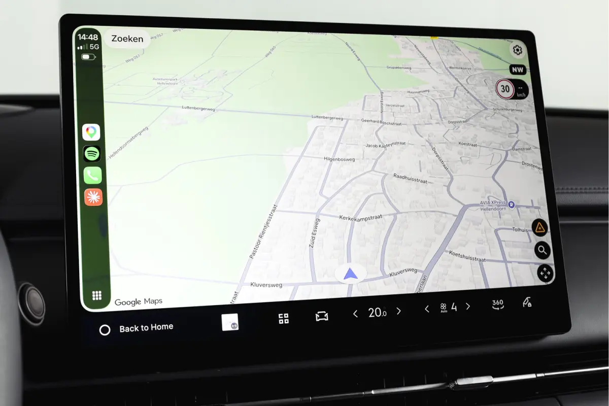 1.5 Max+ PHEV | 136km Elektrisch |S/K-Panodak | 360 Camera | NAV+App. Connect | V2L | Warmtepomp | HUD | Stoelverwarming & verkoeling | Memory | Elek. klep | Flyme | LM 19" | 7080