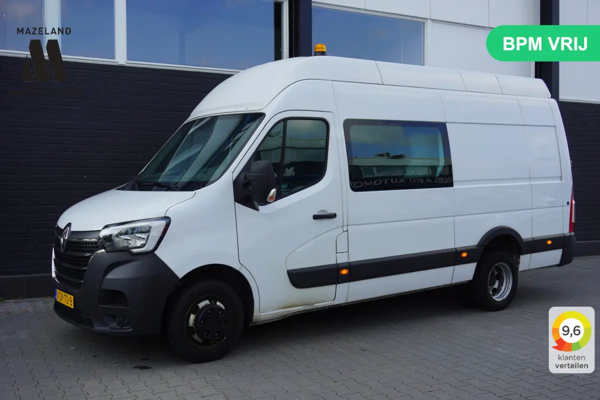 2.3 dCi 145PK L3H3 Dubbellucht Dubbelcabine EURO 6 - Airco - Navi - Cruise - €17.950,- Excl.