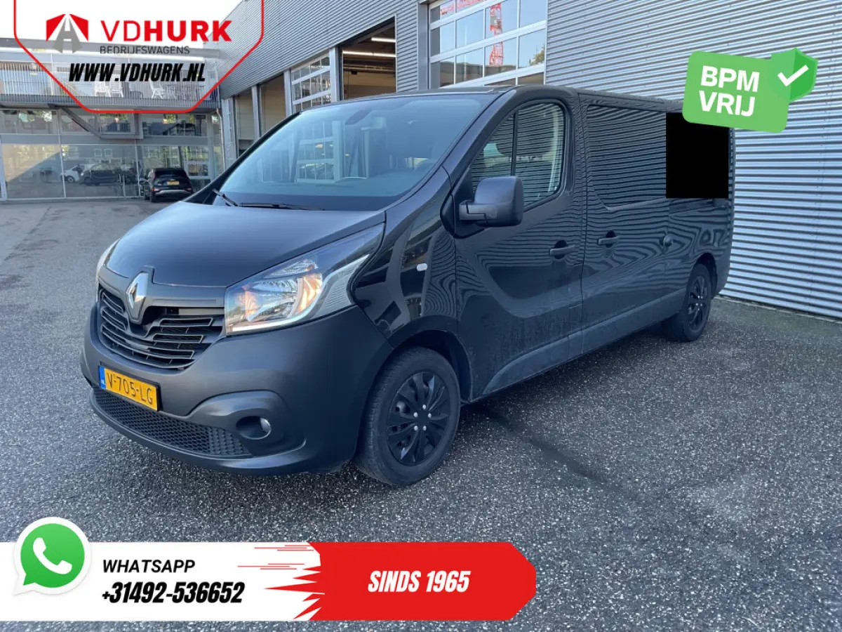 1.6 dCi L2 EXPORT 2x Schuifdeur/ Climate/ Navi/ Camera/ Cruise/ PDC/ Trekhaak