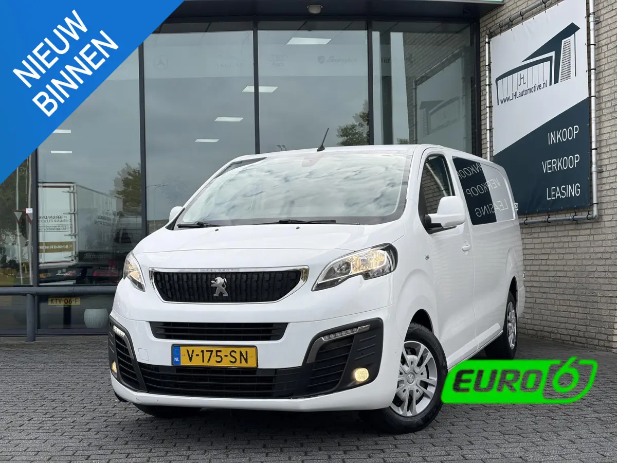 2.0 BlueHDI 120*DUBBEL CAB*HAAK*CAM*ECC*CRUISE*6-P