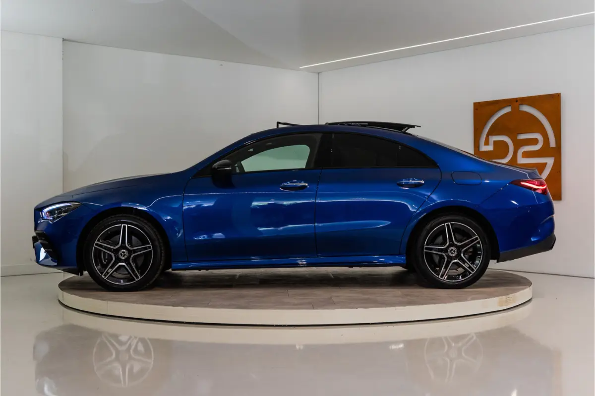 250 e Premium+ AMG 218PK | Pano | Sfeer | Trekhaak | Burmester | Keyless | VOL! Fabrieksgarantie