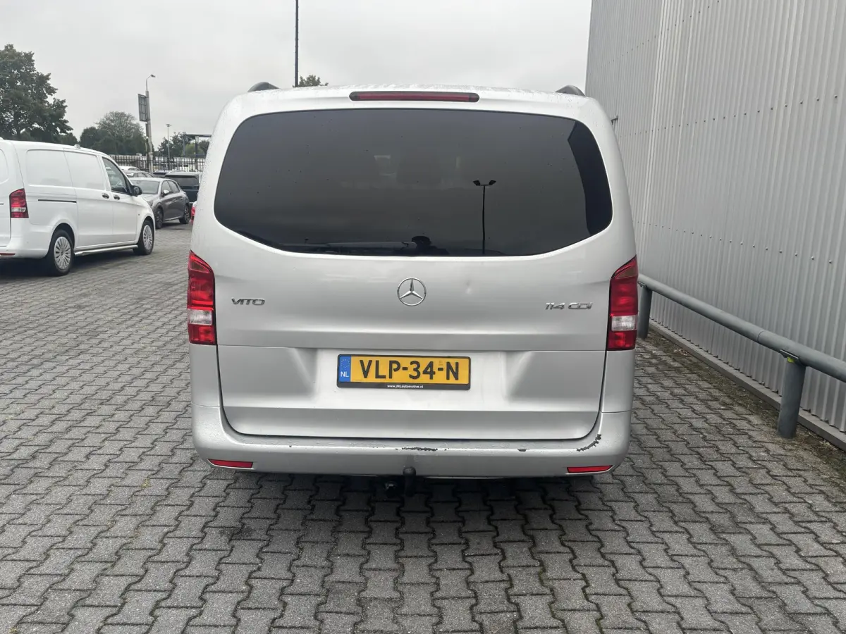 114 CDI Lang*DUBBEL CAB*HAAK*CRUISE*A/C*5-PERS*LMV