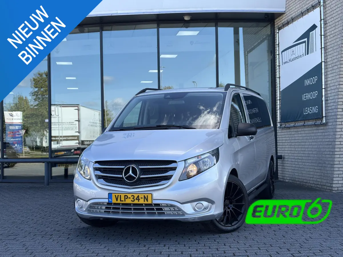 114 CDI Lang*DUBBEL CAB*HAAK*CRUISE*A/C*5-PERS*LMV