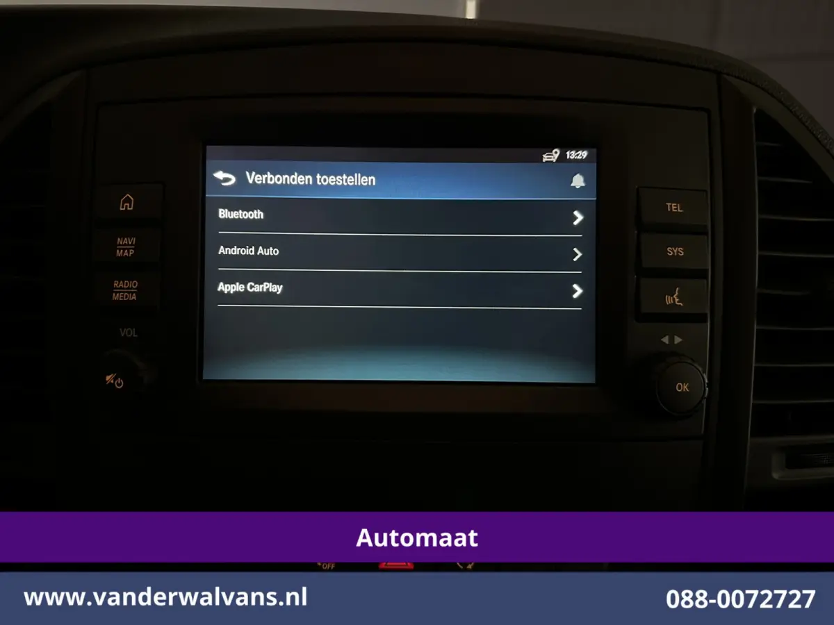 114 CDI 136pk 9G-Tronic Automaat L2H1 Euro6 Airco | Navigatie | Camera | Apple Carplay Cruisecontrol, Android Auto, Parkeersensoren, Achterklep