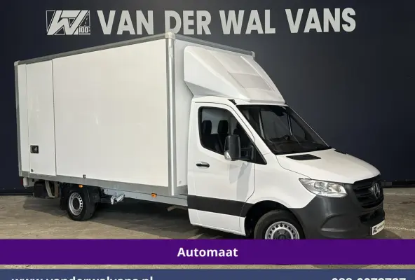 315 CDI 150pk 9G-Tronic Automaat Bakwagen 22m3 KUUB Laadklep Zijdeur Euro6 Airco | LAT om LAT | Leder Bijrijdersbank