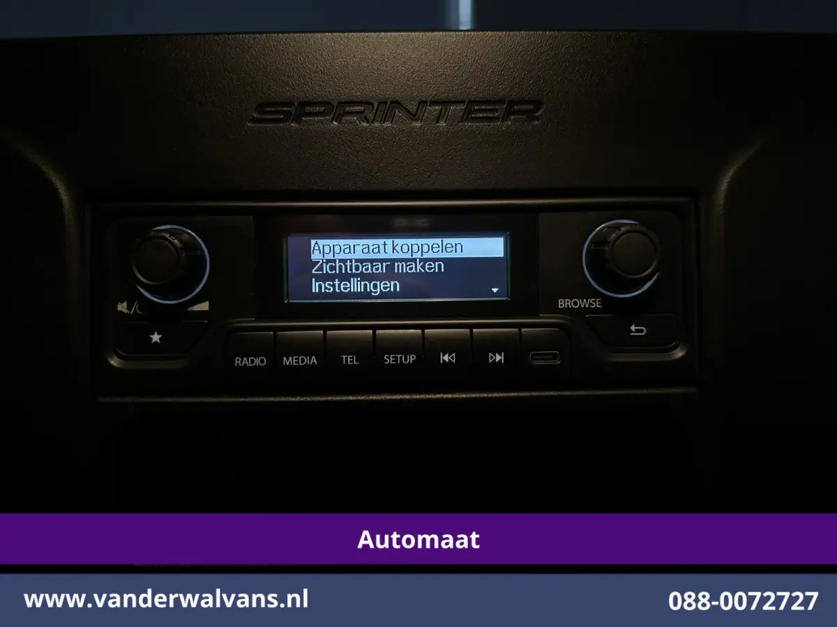 315 CDI 150pk 9G-Tronic Automaat Bakwagen 22m3 KUUB Laadklep Zijdeur Euro6 Airco | LAT om LAT | Leder Bijrijdersbank