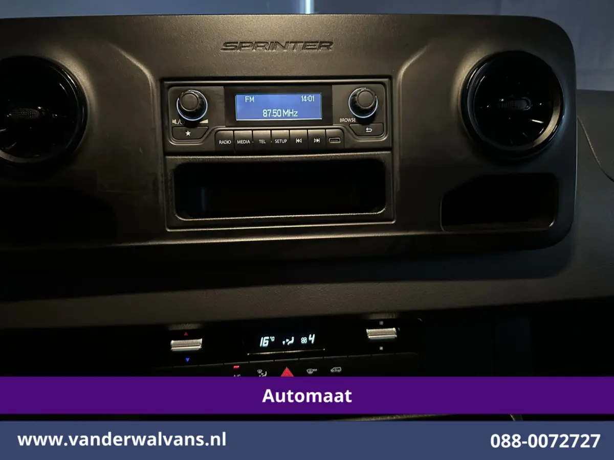 315 CDI 150pk 9G-Tronic Automaat Bakwagen 22m3 KUUB Laadklep Zijdeur Euro6 Airco | LAT om LAT | Leder Bijrijdersbank