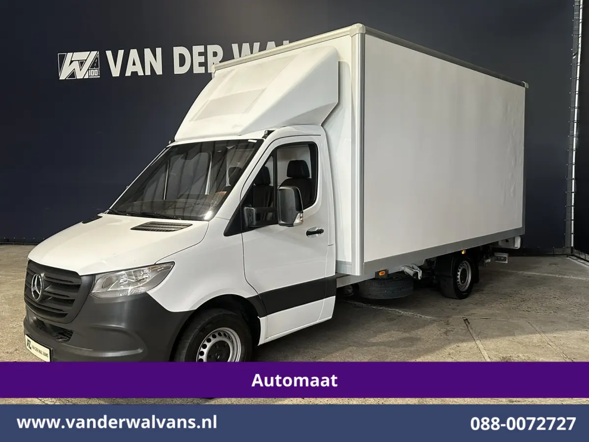315 CDI 150pk 9G-Tronic Automaat Bakwagen 22m3 KUUB Laadklep Zijdeur Euro6 Airco | LAT om LAT | Leder Bijrijdersbank
