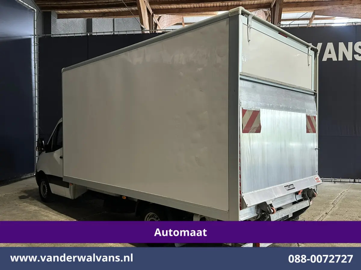 315 CDI 150pk 9G-Tronic Automaat Bakwagen 22m3 KUUB Laadklep Zijdeur Euro6 Airco | LAT om LAT | Leder Bijrijdersbank
