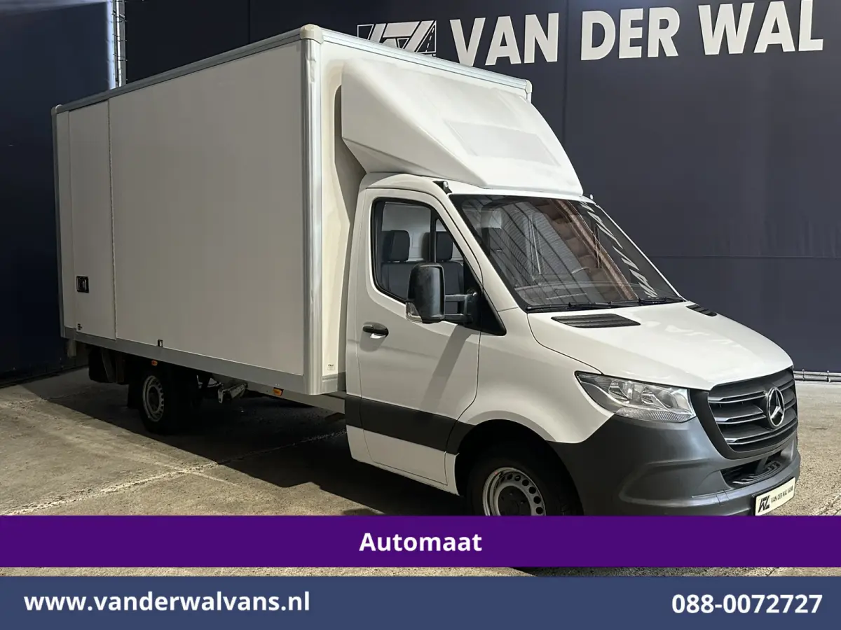 315 CDI 150pk 9G-Tronic Automaat Bakwagen 22m3 KUUB Laadklep Zijdeur Euro6 Airco | LAT om LAT | Leder Bijrijdersbank