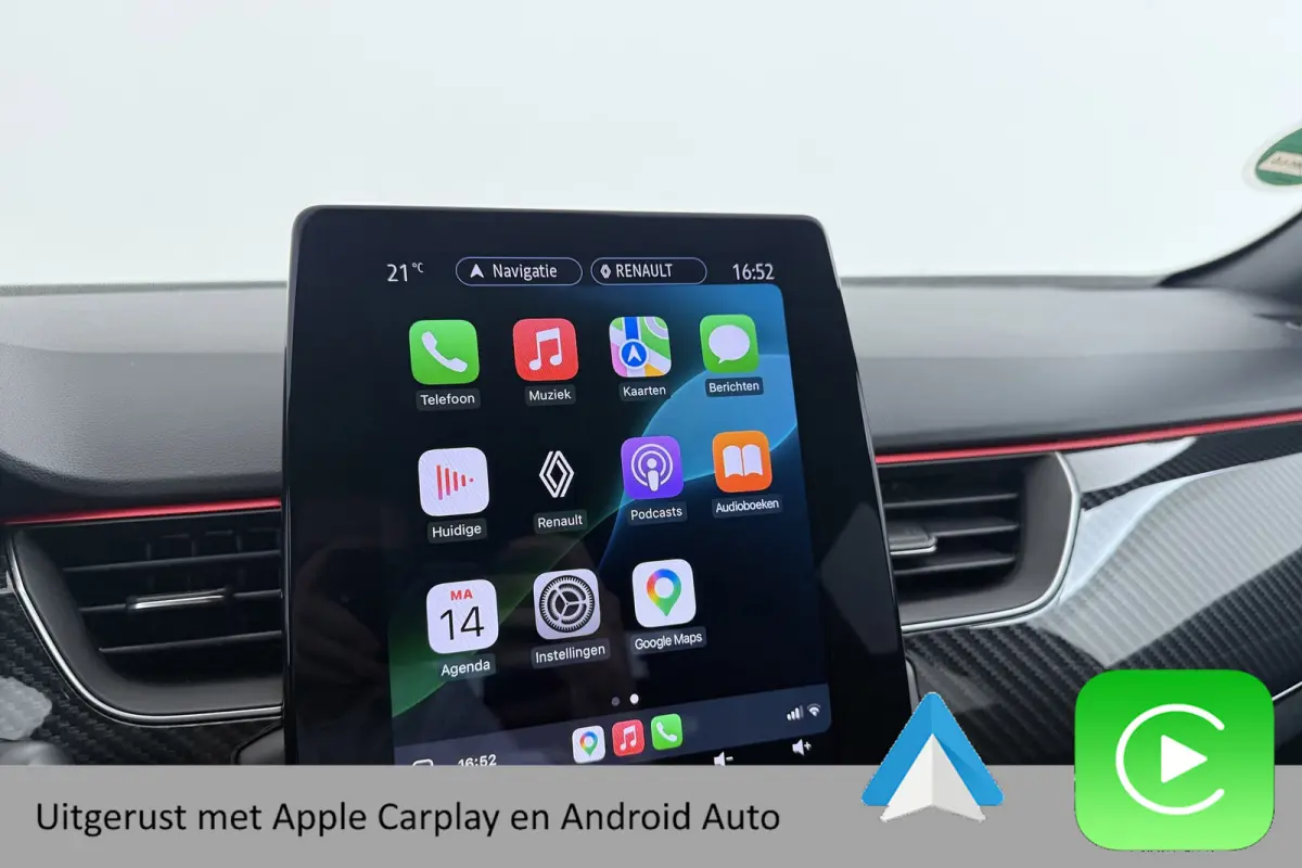 1.6 E-Tech Hybrid 145 R.S. Line | Org NL | Panoramadak | Carplay | Camera | Adap. Cruise | Leer | Stoelverwarming |