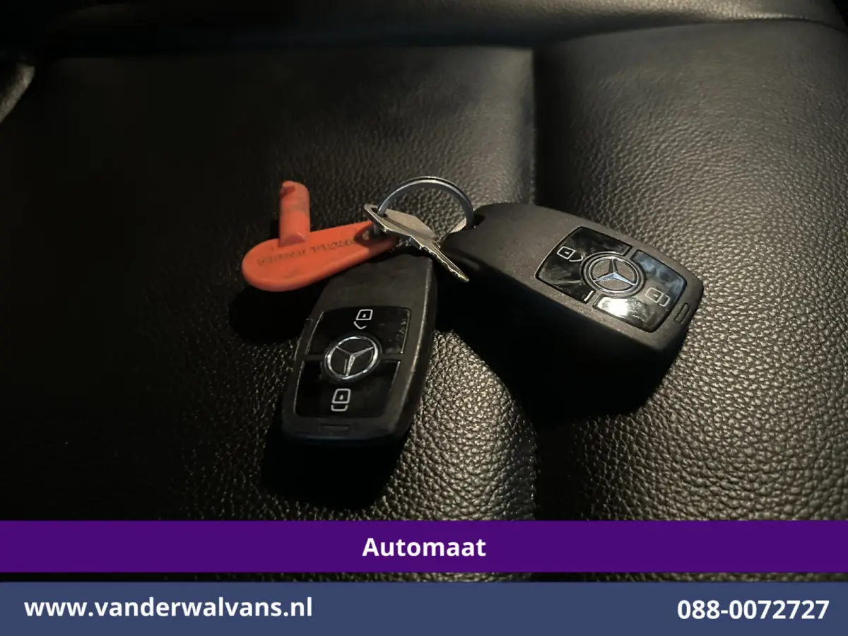 314 CDI 143pk 9G-Tronic Automaat Bakwagen 22m3 KUUB Laadklep Zijdeur Euro6 Airco | LAT om LAT | Leder Bijrijdersbank