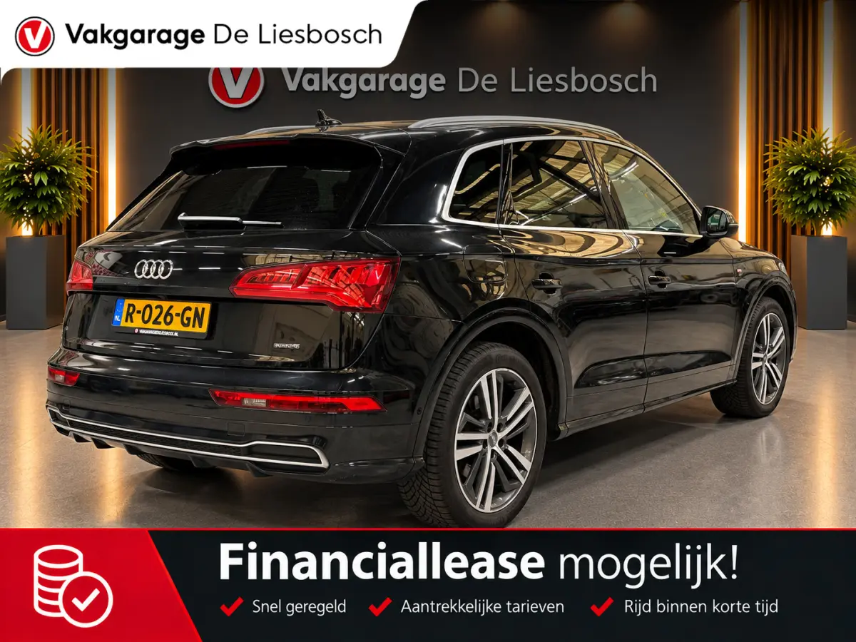 2.0 TFSI quattro Sport S Line Black Edition / 360 camera / leder / Panoramadak / trekhaak