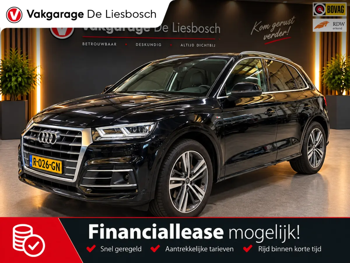 2.0 TFSI quattro Sport S Line Black Edition / 360 camera / leder / Panoramadak / trekhaak