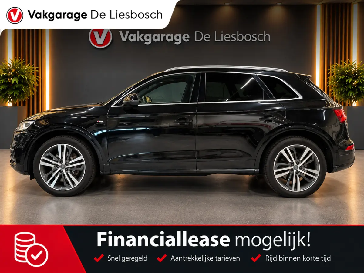 2.0 TFSI quattro Sport S Line Black Edition / 360 camera / leder / Panoramadak / trekhaak