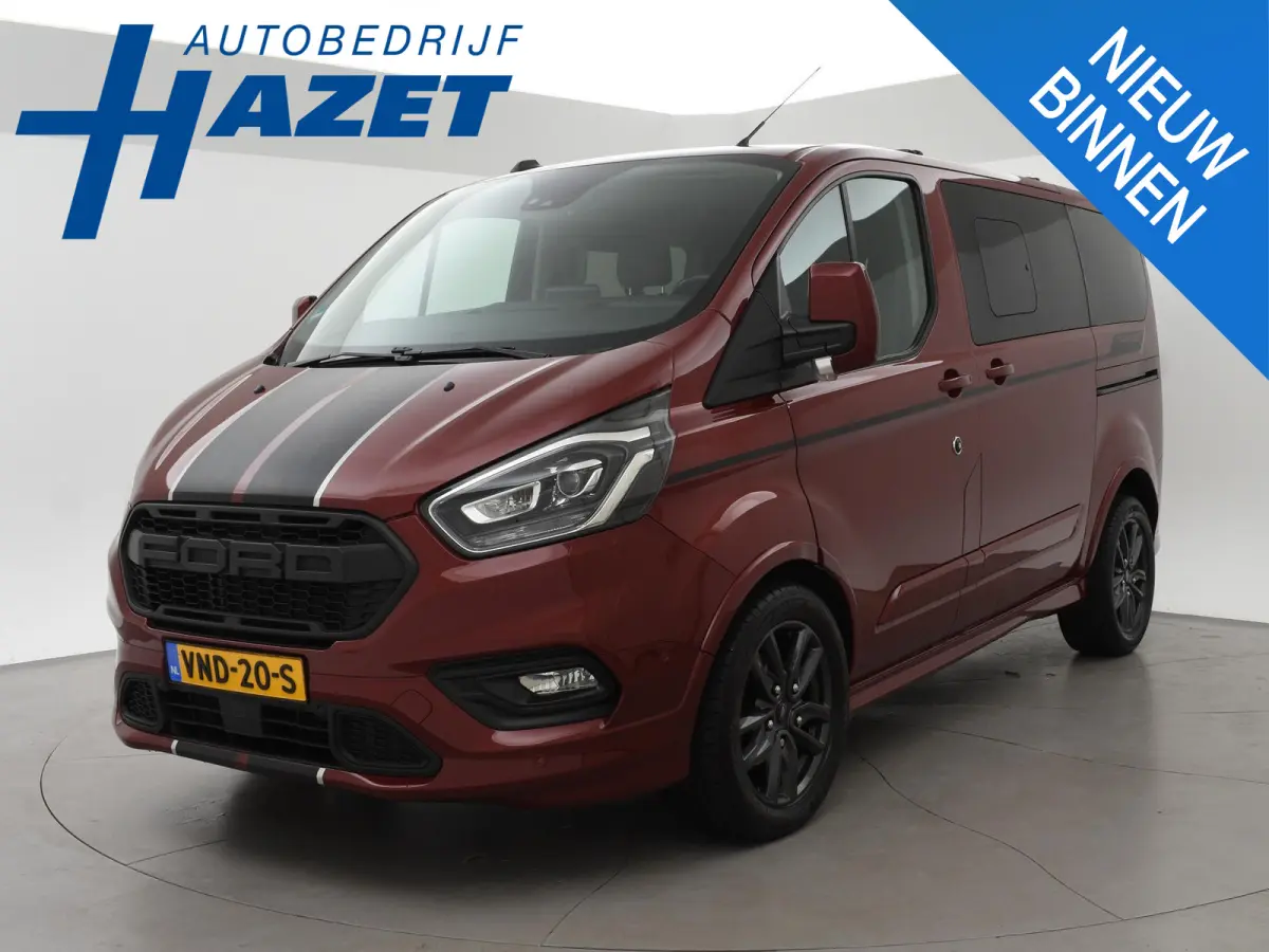 320 2.0 TDCI 185 PK SPORT AUT. 5-PERS DUBBEL CAB. + 2 SCHUIFDEUREN | TREKHAAK | CARPLAY | STOELVERW.