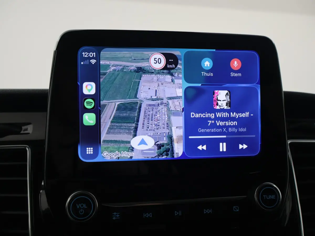 320 2.0 TDCI 185 PK SPORT AUT. 5-PERS DUBBEL CAB. + 2 SCHUIFDEUREN | TREKHAAK | CARPLAY | STOELVERW.
