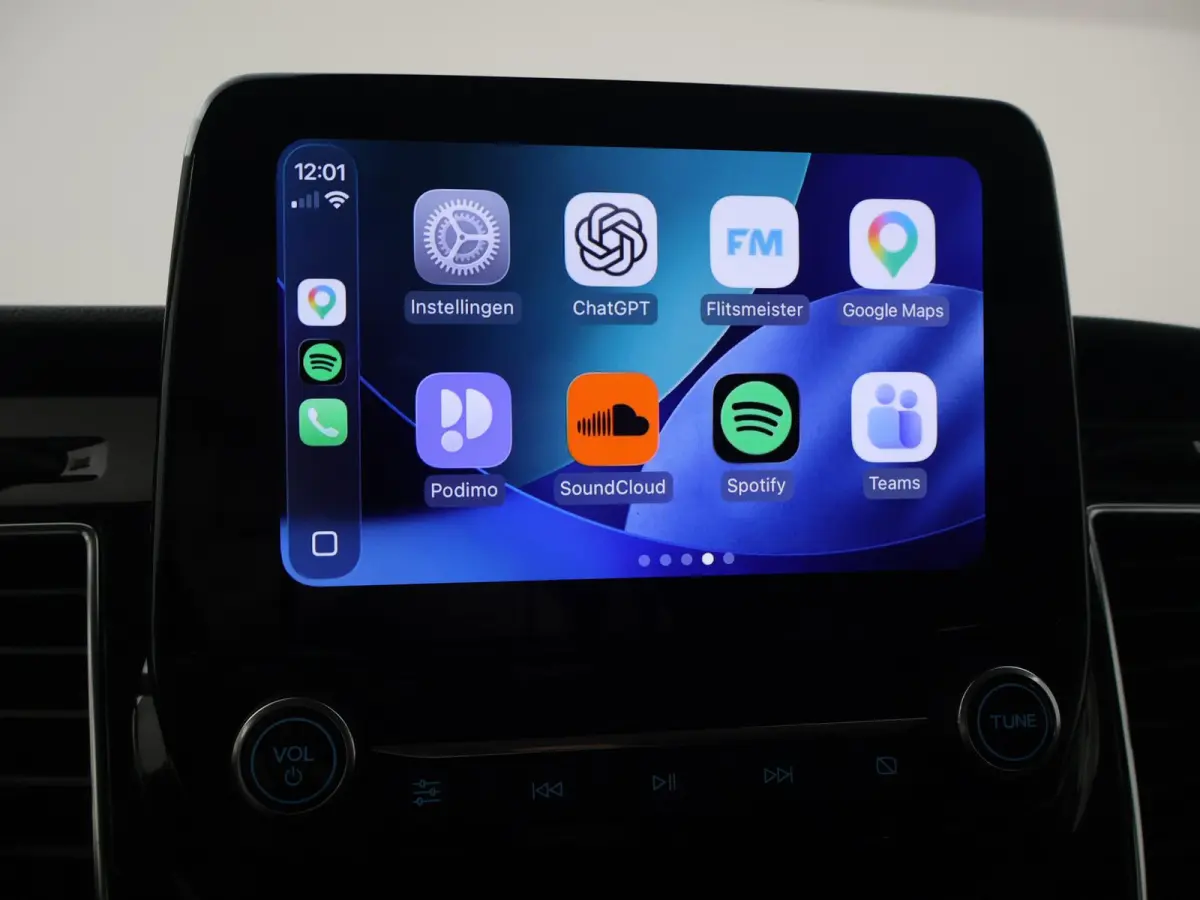 320 2.0 TDCI 185 PK SPORT AUT. 5-PERS DUBBEL CAB. + 2 SCHUIFDEUREN | TREKHAAK | CARPLAY | STOELVERW.