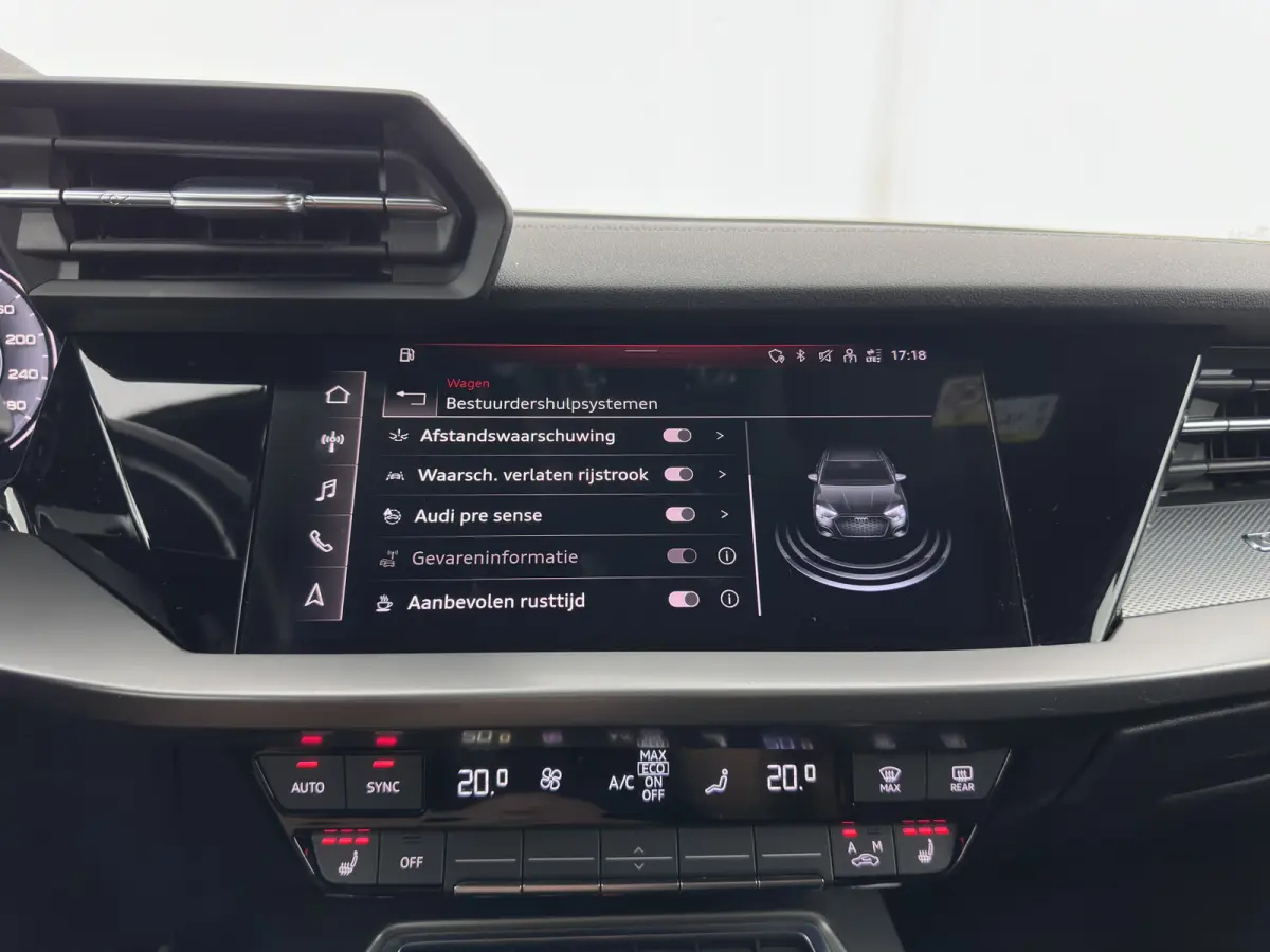 35 TFSI S edition (INCL-BTW)  *AUT | 1/2 LEATHER | MATRIX-LED | HEATED-SPORTSEATS | CRUISE | CAMERA | DIGI-COCKPIT | NAVI-FULLMAP | PRIVACY-GLASS | AMBIENT-LIGHT | ECC | PDC | 18''ALU*