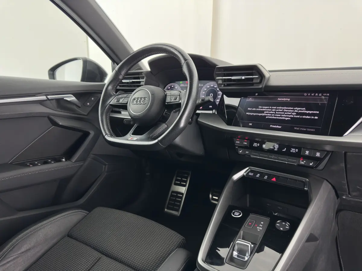 35 TFSI S edition (INCL-BTW)  *AUT | 1/2 LEATHER | MATRIX-LED | HEATED-SPORTSEATS | CRUISE | CAMERA | DIGI-COCKPIT | NAVI-FULLMAP | PRIVACY-GLASS | AMBIENT-LIGHT | ECC | PDC | 18''ALU*