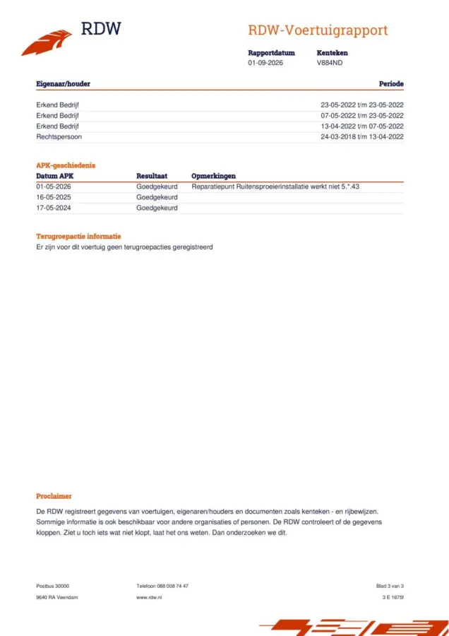 290 2.0 TDCI L1H1 Limited Marge