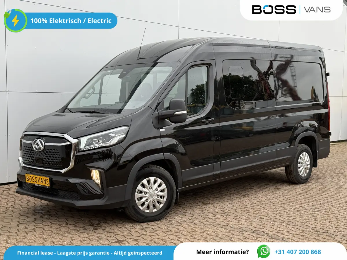 77kWh 204PK Nieuw model! Dubbele Cabine 7 Stoelen 300km WLTP L3H2 Adaptieve Cruise LED Snelladen stoel+stuur verwarming Carplay Camera