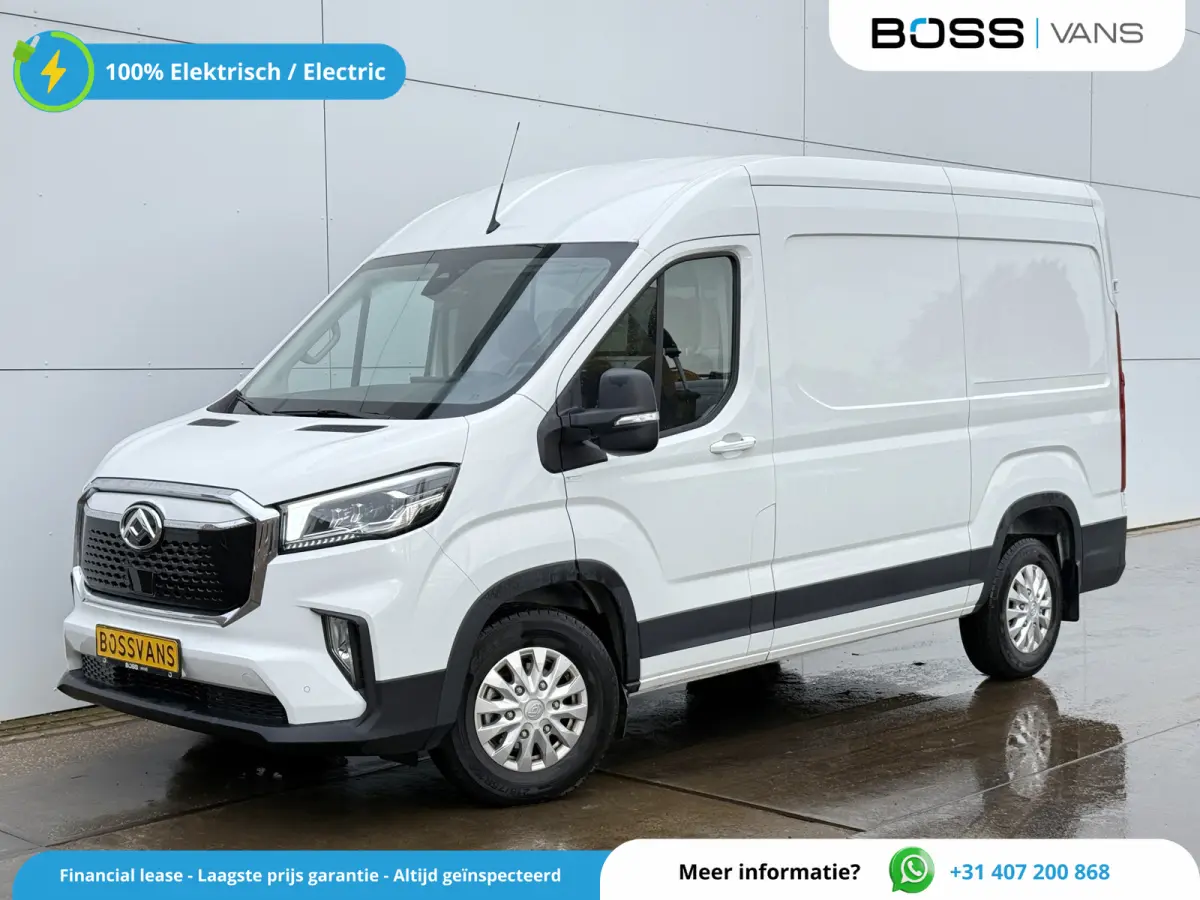 77kWh 204PK Nieuw model! L2H2 Glaspack/Camper 300km WLTP Snelladen LED Carplay Cruise control Camera Airco Parkeersensoren v+a