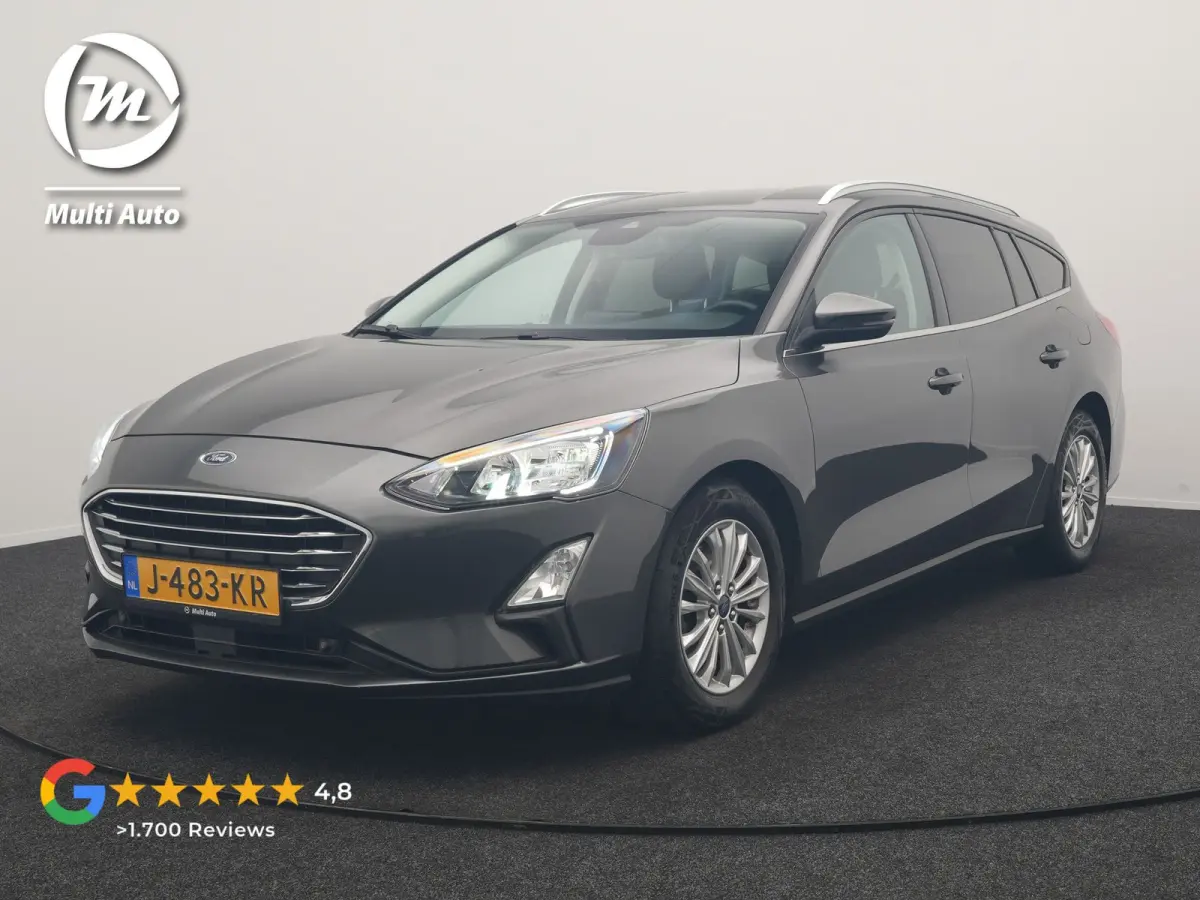 1.0 EcoBoost Hybrid Titanium Business 125pk | Camera | Apple Carplay | Keyless | Lane Assist | Elektrische Achterklep | Cruise Control | Virtual | Climate Control | Draadloze Telefoonlader |