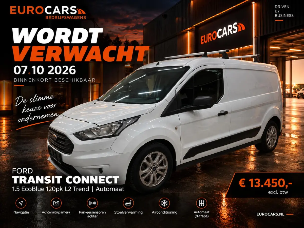 1.5 EcoBlue L2 Trend L2 LANG AUTOMAAT NAVI CAMERA STOELVERWARMING LMV MODUL-SYSTEM