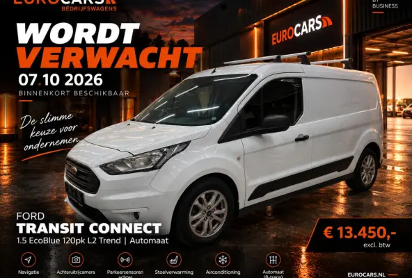 1.5 EcoBlue L2 Trend L2 LANG AUTOMAAT NAVI CAMERA STOELVERWARMING LMV MODUL-SYSTEM