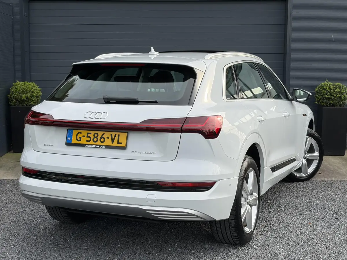 e-tron 50 quattro Launch edition plus 71 kWh ✓SOH 87.83%✓Pano✓Stolverw✓Keyless✓Leder✓Virtual Cockpit✓Carplay✓Navi✓Clima✓Cruise✓Pdc V+A✓Rijstrooksensor✓19" Lm velgen