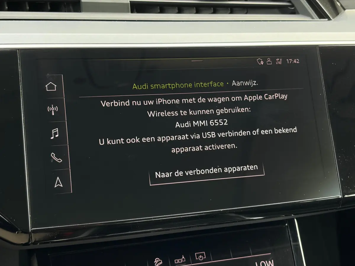 e-tron 50 quattro Launch edition plus 71 kWh ✓SOH 87.83%✓Pano✓Stolverw✓Keyless✓Leder✓Virtual Cockpit✓Carplay✓Navi✓Clima✓Cruise✓Pdc V+A✓Rijstrooksensor✓19" Lm velgen