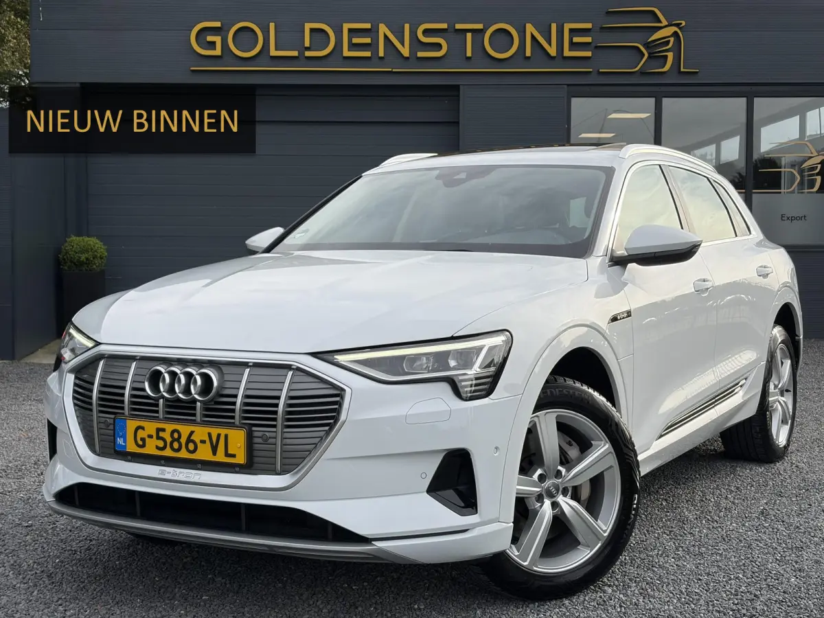 e-tron 50 quattro Launch edition plus 71 kWh ✓SOH 87.83%✓Pano✓Stolverw✓Keyless✓Leder✓Virtual Cockpit✓Carplay✓Navi✓Clima✓Cruise✓Pdc V+A✓Rijstrooksensor✓19" Lm velgen