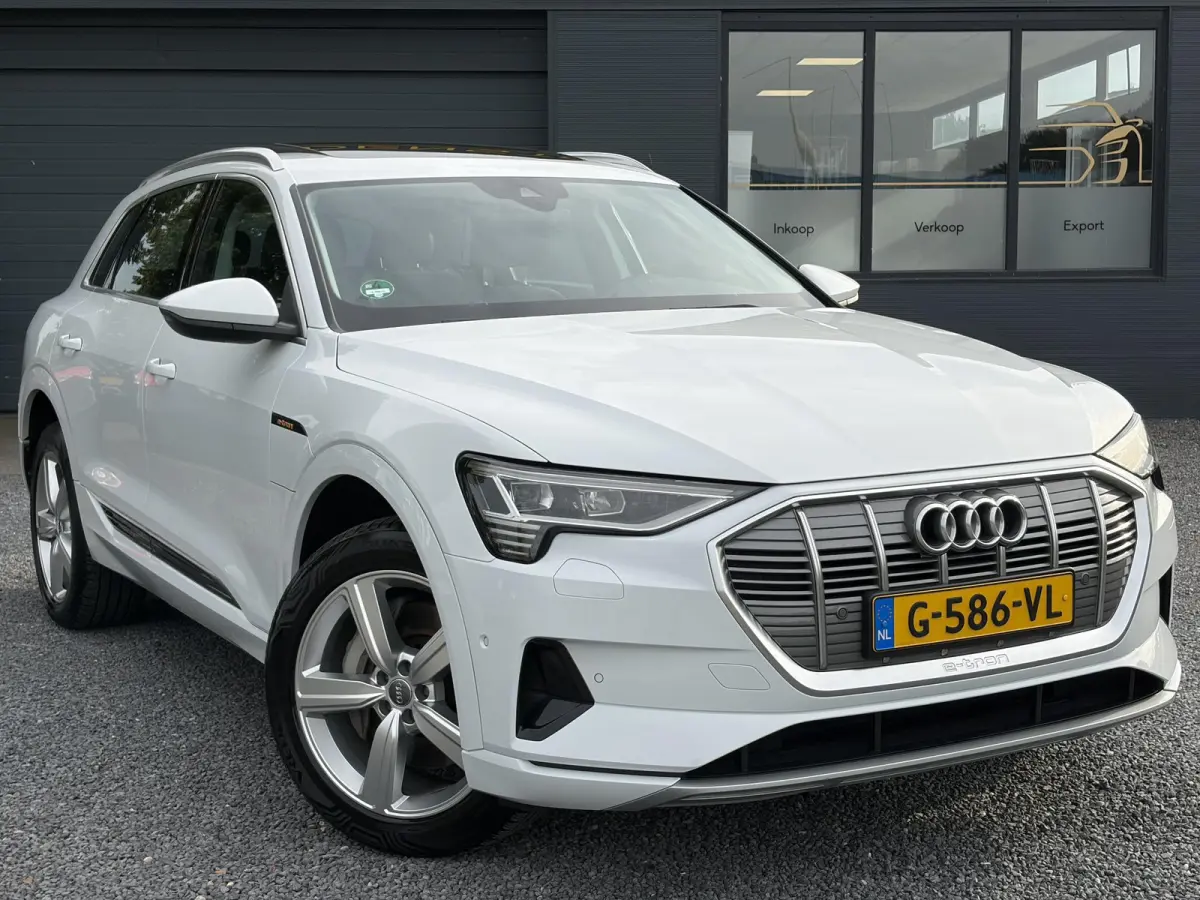 e-tron 50 quattro Launch edition plus 71 kWh ✓SOH 87.83%✓Pano✓Stolverw✓Keyless✓Leder✓Virtual Cockpit✓Carplay✓Navi✓Clima✓Cruise✓Pdc V+A✓Rijstrooksensor✓19" Lm velgen