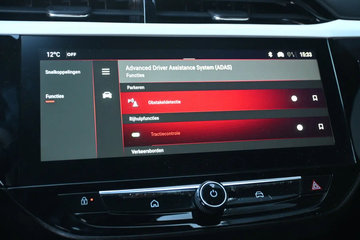 GS | Achteruitrijcamera 180° | Dode hoek waarschuwing | Draadloze Apple Carplay en Android Auto