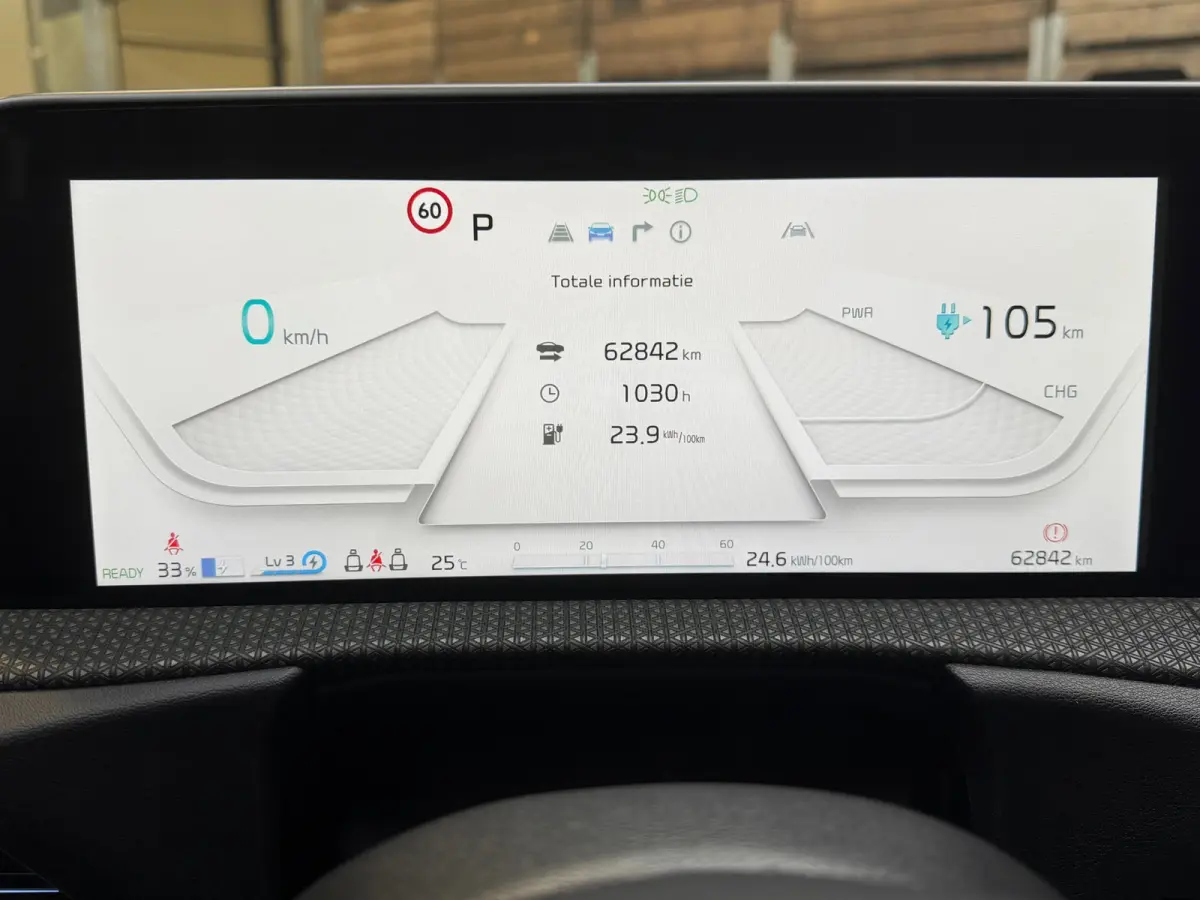 Plus Advanced AWD 77.4 kWh, Leder, 20"LM, Pano, adap cruise, stoelverw / koeling