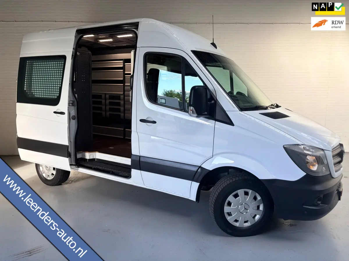 L1H2 Automaat Servicewagen 314 2.2 CDI 140PK euro6 BOTT, Victron V230, Standkachel, RIJKLAARPRIJS