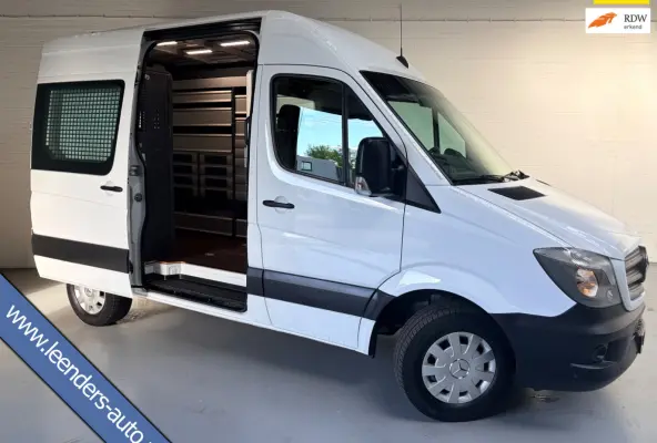 L1H2 Automaat Servicewagen 314 2.2 CDI 140PK euro6 BOTT, Victron V230, Standkachel, RIJKLAARPRIJS