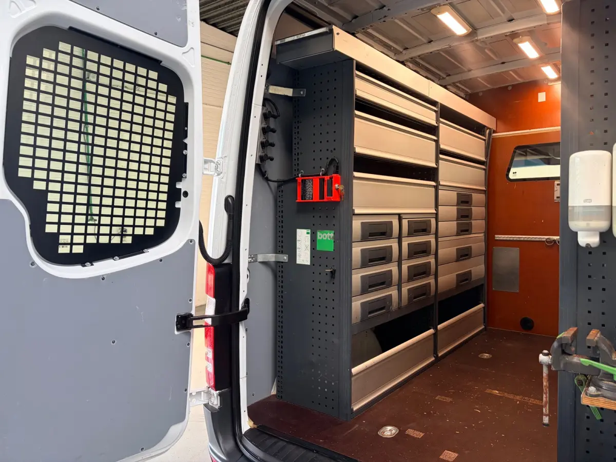 L1H2 Automaat Servicewagen 314 2.2 CDI 140PK euro6 BOTT, Victron V230, Standkachel, RIJKLAARPRIJS