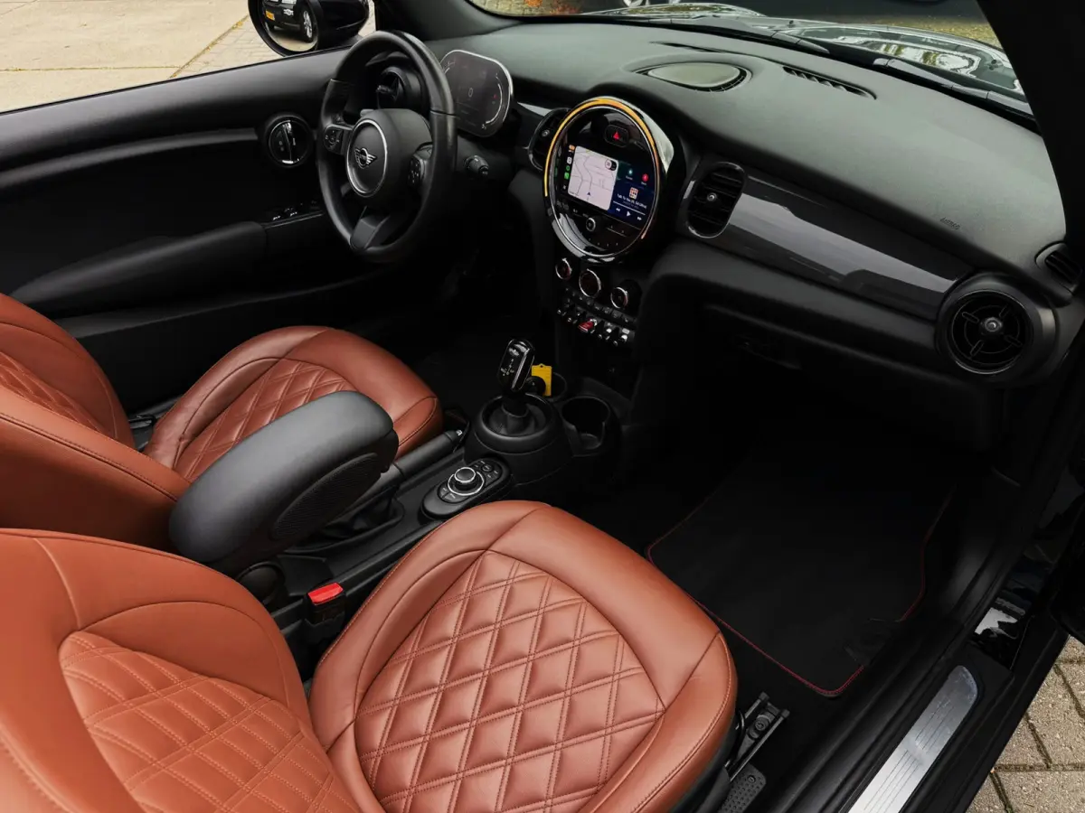 1.5 MINI Yours 136PK|Matrix Led|AUT|Navi|Cabrio|Camera|Cognac Leder|StoelVW|Carplay|DAB+|Cruise|Nieuw Model|Iso