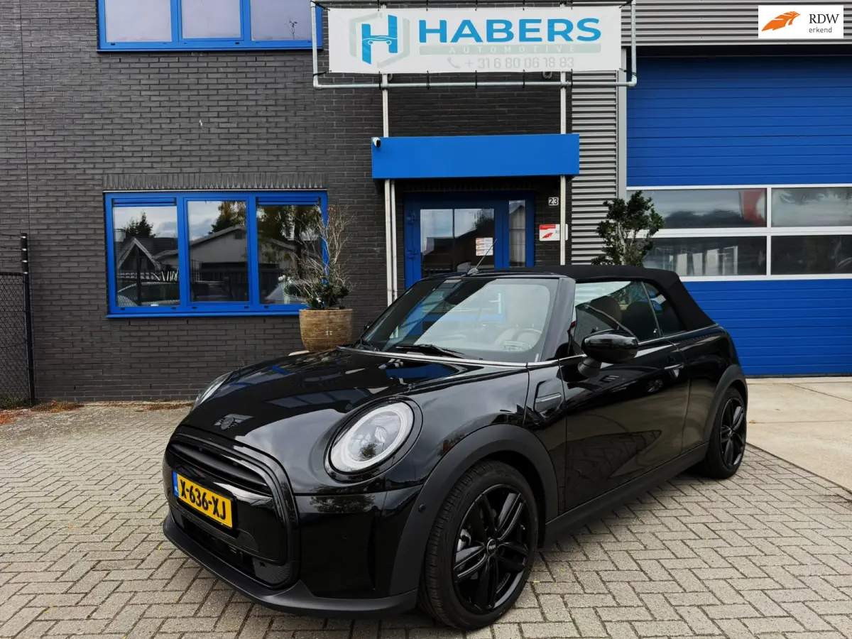 1.5 MINI Yours 136PK|Matrix Led|AUT|Navi|Cabrio|Camera|Cognac Leder|StoelVW|Carplay|DAB+|Cruise|Nieuw Model|Iso