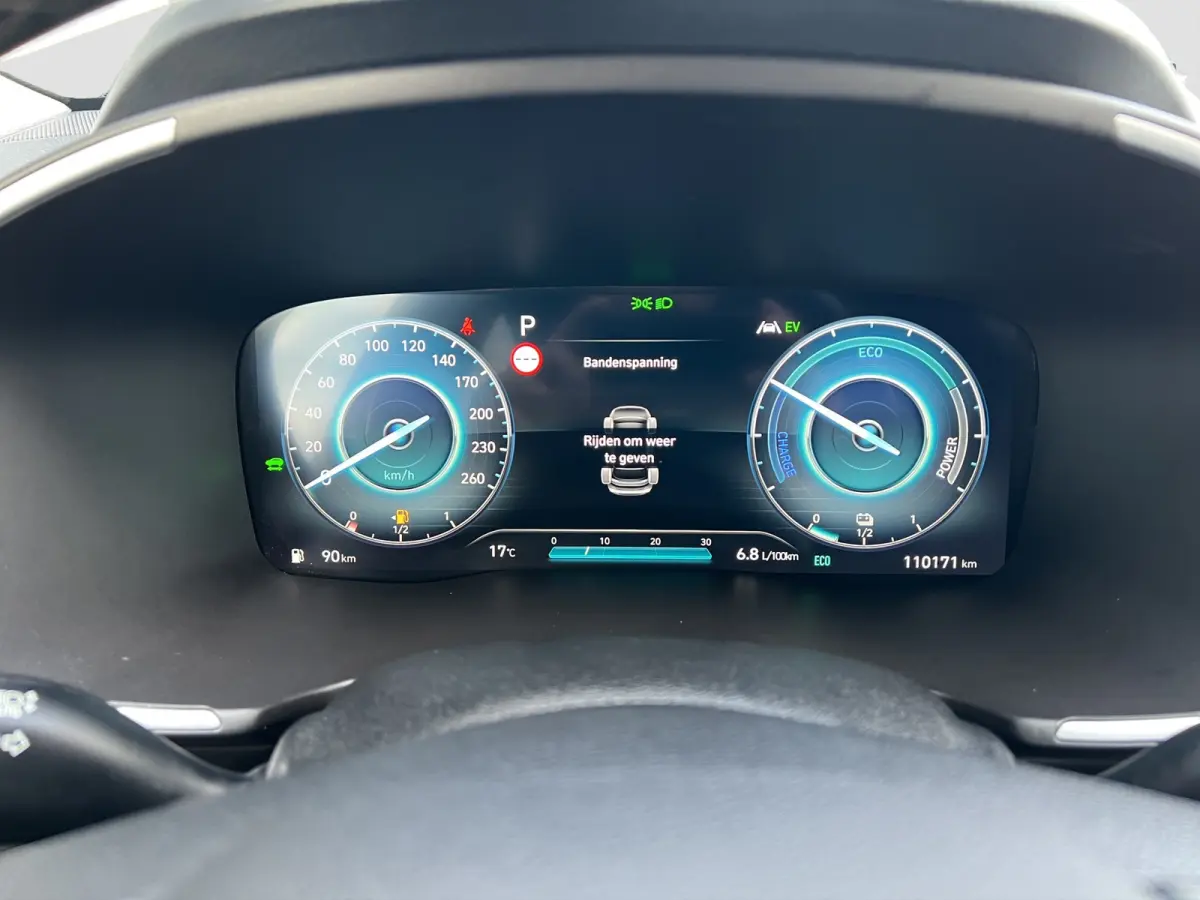 1.6 T-GDI HEV 230pk Comfort Smart 7p. | Camera | Trekhaak | Carplay | Premium Audio | Leder | Adaptive cruise controle | Dodehoek detectie | Elektrische voorstoelen | Navigatie | Stoelverwar
