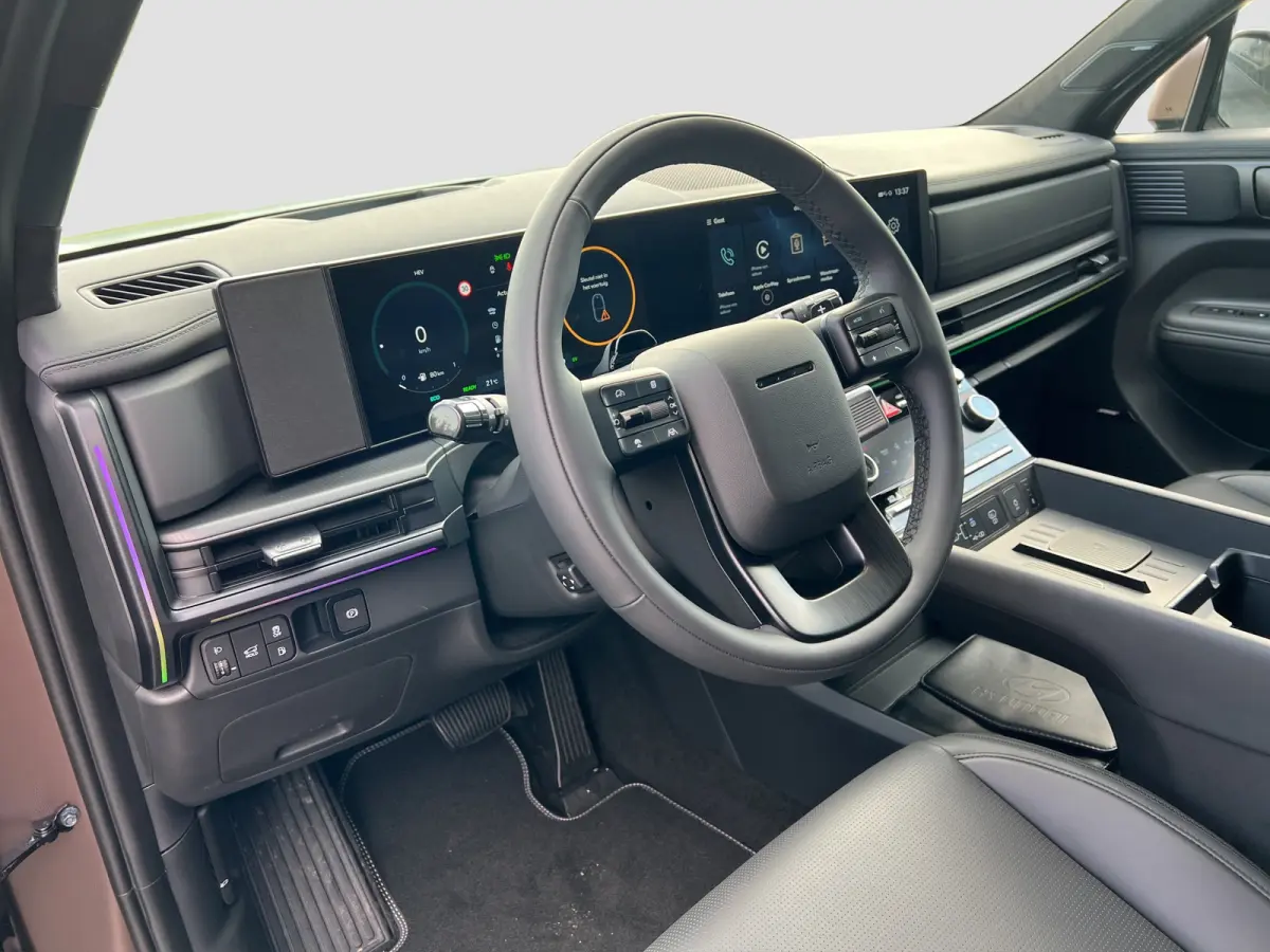 1.6 T-GDI PHEV 252pk Black Line 4WD 7p. | Draadloos carplay | Trekhaak | Premium Audio | Stoelventilatie | Bestuurdersstoel met geheugen | Head-up display | Leder | 360 graden camera | Stoel