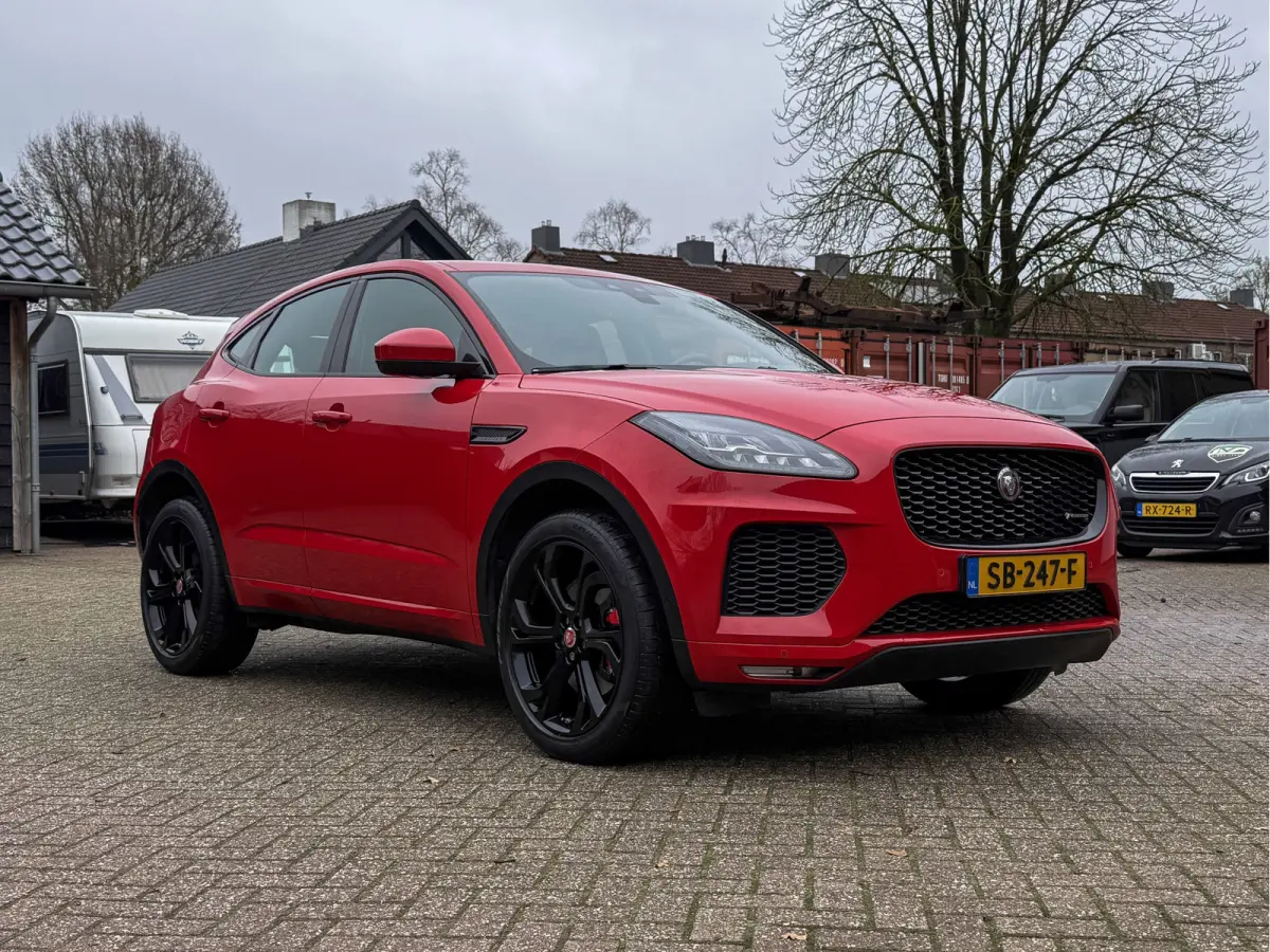 2.0 Si4 HSE Dynamic - Jaguar E-PACE 2.0 P250 AWD First Edition Black Pack - Eerste eigenaar! R-dynamic, Cruise, Elek. verw. stoelen, Airco!