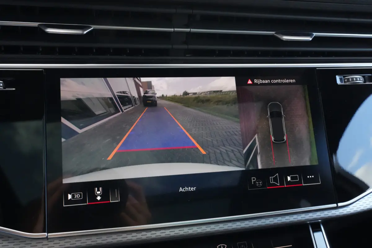 55 TFSI e Quattro Pro Line S | Facelift | 394pk | Pano | Trekhaak | HUD | 360° | Een bijzonder complete en luxe uitgevoerde Audi Q7 55 TFSI e quattro Pro Line S, uitgevoerd in wit metallic 