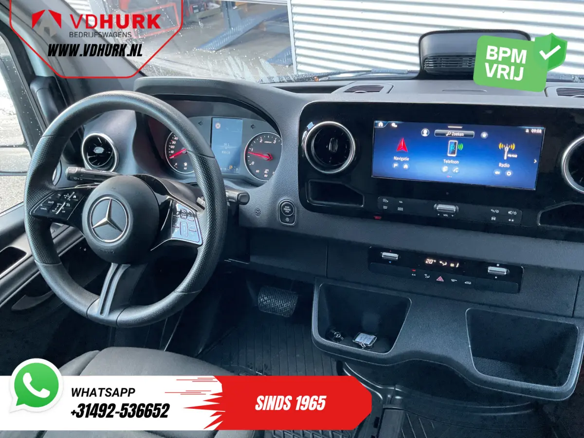317 CDI L2H2 Aut. LED/ 270Gr.Deuren/ Stoelverw./ Gev.Stoel/ Navi/ Airco/ Camera/ Cruise/ PDC