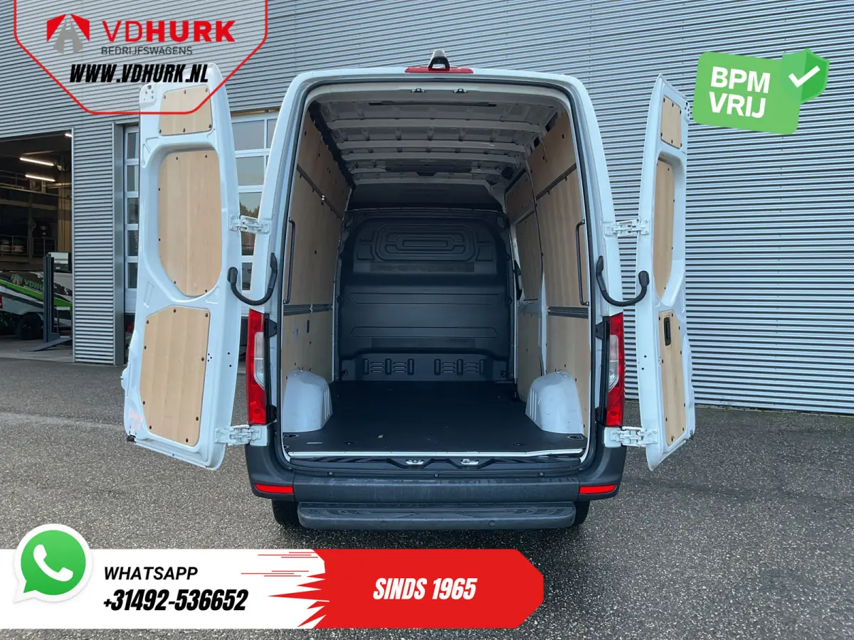 317 CDI L2H2 Aut. LED/ 270Gr.Deuren/ Stoelverw./ Gev.Stoel/ Navi/ Airco/ Camera/ Cruise/ PDC