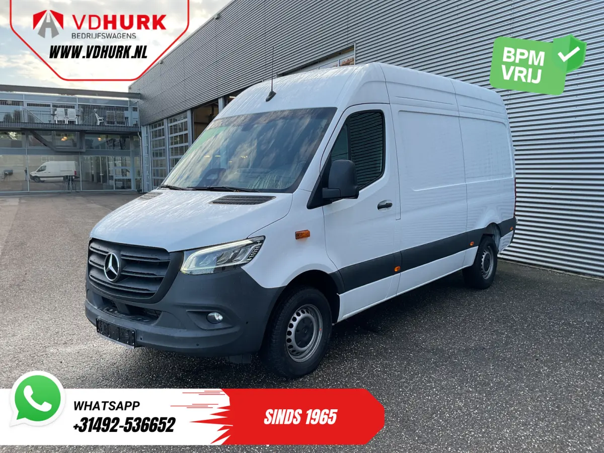 317 CDI L2H2 Aut. LED/ 270Gr.Deuren/ Stoelverw./ Gev.Stoel/ Navi/ Airco/ Camera/ Cruise/ PDC