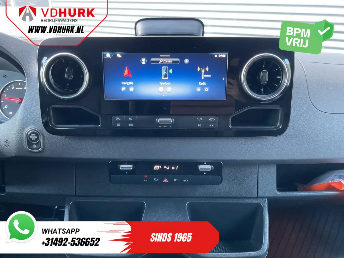 317 CDI L2H2 Aut. LED/ 270Gr.Deuren/ Stoelverw./ Gev.Stoel/ Navi/ Airco/ Camera/ Cruise/ PDC