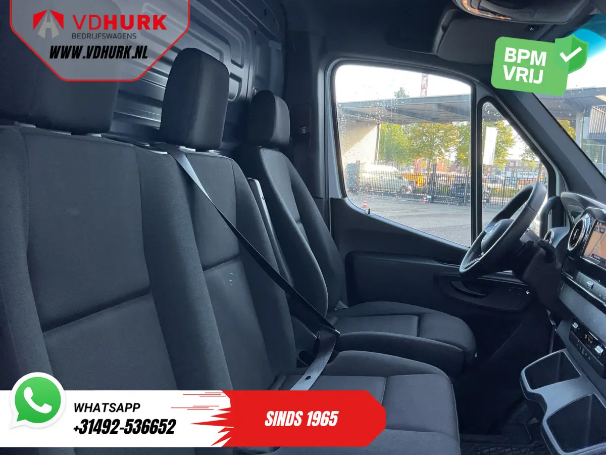 317 CDI L2H2 Aut. LED/ 270Gr.Deuren/ Stoelverw./ Gev.Stoel/ Navi/ Airco/ Camera/ Cruise/ PDC